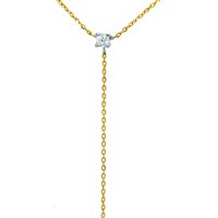 Necklace CikOrefice Gioielli Woman in Yellow Gold Zircone CKHCOAU015 - CKHCOAU015